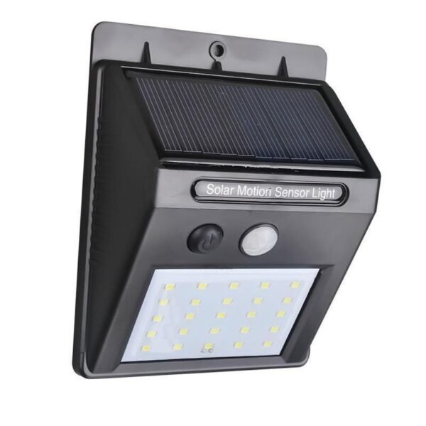 25 LED Solar Powered Panel Motion Sensor Outdoor Wall Lamp Security Street Path Light Black 800x800 ce9c8896 435f 40e6 a15e e152e174a596 798x798